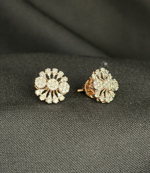 14KT Gold Double Leaf Diamond V-Earrings | IGI Certified Jewelry, Gross Wt: 4.3, Net Wt: 4.124, Diamond. Wt 0.88 14KT Gold Double Leaf Diamond V-Earrings | IGI Certified Jewelry, Gross Wt: 4.3, Net Wt: 4.124, Diamond. Wt 0.88