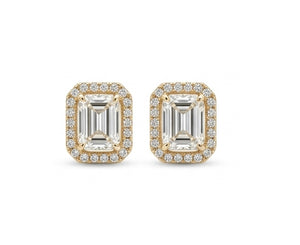 14KT Gold Curved Path Diamond Earrings | IGI Certified Studs, Gross Wt: 3.38, Net Wt: 2.978, Diamond. Wt 2.01 14KT Gold Curved Path Diamond Earrings | IGI Certified Studs, Gross Wt: 3.38, Net Wt: 2.978, Diamond. Wt 2.01
