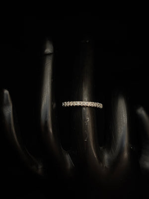 14K Gold Diamond Eternity Band with IGI Certified 0.23 ct Diamonds, 2.334g Net Gold 14K Gold Diamond Eternity Band with IGI Certified 0.23 ct Diamonds, 2.334g Net Gold