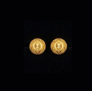 22K Yellow Gold Hammered Leaf Drop Earrings | Nature-Inspired Textured Jewelry 22K Yellow Gold Hammered Leaf Drop Earrings | Nature-Inspired Textured Jewelry