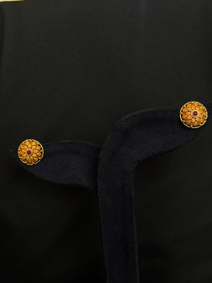 22K Gold Classic Bali Hoop Earrings 22K Gold Classic Bali Hoop Earrings