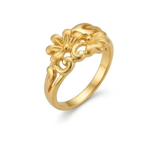 Modern 22K Gold Dual-Texture Ring | Gents Linear Etched Signet Modern 22K Gold Dual-Texture Ring | Gents Linear Etched Signet