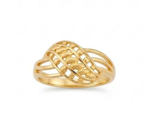Gents 22K Gold X-Pattern Signet Ring | Geometric Textured Statement Gents 22K Gold X-Pattern Signet Ring | Geometric Textured Statement