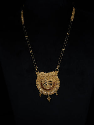 22K Gold Mangalsutra with Elaborate Heritage Pendant 22K Gold Mangalsutra with Elaborate Heritage Pendant