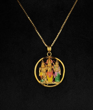 22K Gold Ram Darbaar Pendant - Divine Blessings & Protection (Without Chain) 22K Gold Ram Darbaar Pendant - Divine Blessings & Protection (Without Chain)