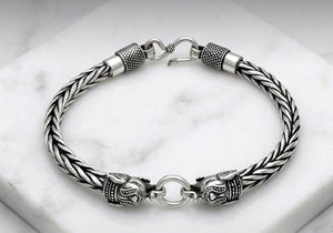 Bold & Artisan-Crafted: 92.5 Silver Statement Bracelet Bold & Artisan-Crafted: 92.5 Silver Statement Bracelet