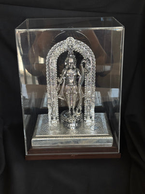 999 Pure Silver Foil Lord Ram Lalla Idol - A Divine Masterpiece 999 Pure Silver Foil Lord Ram Lalla Idol - A Divine Masterpiece