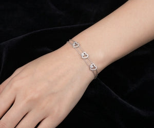 Celestial Starburst Sterling Silver Ladies Bracelet Celestial Starburst Sterling Silver Ladies Bracelet
