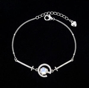 Luminous Teardrop Mother-of-Pearl Sterling Silver Bracelet Luminous Teardrop Mother-of-Pearl Sterling Silver Bracelet