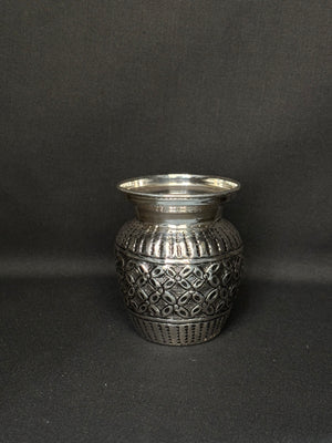 92.5 Sterling Silver Antique Engraved Kalash / Lota 92.5 Sterling Silver Antique Engraved Kalash / Lota