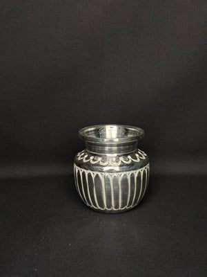 92.5 Sterling Silver Kalash with Elegant Handcrafted Design 92.5 Sterling Silver Kalash with Elegant Handcrafted Design