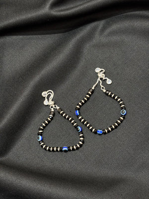 92.5 Sterling Silver Evil Eye Baby Anklets – Protective & Stylish Payal for Infants 92.5 Sterling Silver Evil Eye Baby Anklets – Protective & Stylish Payal for Infants