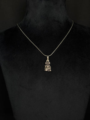 92.5 Sterling Silver Panchmukhi Hanuman Pendant - Spiritual Jewelry (Without Chain) 92.5 Sterling Silver Panchmukhi Hanuman Pendant - Spiritual Jewelry (Without Chain)