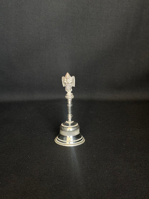 92.5 Sterling Silver Garuda Bell (Puja Ghanti) 92.5 Sterling Silver Garuda Bell (Puja Ghanti)