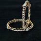 14K Rose Gold Diamond Bangle Bracelets (Set of 2) , IGI Certified 5.74 ct Diamonds, 30.112g Net Gold