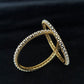 14K Yellow Gold Diamond Bangle Bracelets (Set of 2) , IGI Certified 4.32 ct Diamonds, 28.236g Net Gold