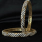 14K Yellow Gold Diamond Bangle Bracelets (Set of 2) , IGI Certified 4.17 ct Diamonds, 30.456g Net Gold