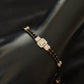 14K Gold Diamond Bracelet with Mangalsutra Chain , IGI Certified 0.43 ct Diamonds, 3.2g Net Gold