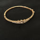 14K Gold Diamond Bangle , IGI Certified 0.41 ct Diamonds, 8.518g Net Gold