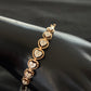 14K Gold Diamond Bangle , IGI Certified 1.6 ct Diamonds, 13.408g Net Gold