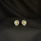 Luxurious 14kt Gold Spiral Diamond Swirl Earrings | IGI Certified, Gross Wt: 4.12, Net Wt: 4, Diamond. Wt 0.6