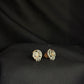 Luxurious 14kt Gold Spiral Diamond Swirl Earrings | IGI Certified, Gross Wt: 4.12, Net Wt: 4, Diamond. Wt 0.6