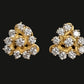 14kt Gold Twisted Infinity Diamond Earrings | IGI Certified, Gross Wt: 0.89, Net Wt: 0.82, Diamond. Wt 0.35