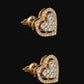 Timeless 14K Gold Infinity Knot Diamond Earrings | Forever Cluster Studs, Gross Wt: 3.33, Net Wt: 3.212, Diamond. Wt 0.59