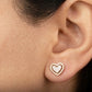 Timeless 14K Gold Infinity Knot Diamond Earrings | Forever Cluster Studs, Gross Wt: 3.33, Net Wt: 3.212, Diamond. Wt 0.59