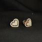 Timeless 14K Gold Infinity Knot Diamond Earrings | Forever Cluster Studs, Gross Wt: 3.33, Net Wt: 3.212, Diamond. Wt 0.59
