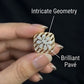 14KT Rose Gold Square Lattice Diamond Earrings | IGI Certified, Gross Wt: 5.23, Net Wt: 5.008, Diamond. Wt 1.11