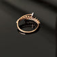 14K Gold Diamond Bypass Ring with IGI Certified 0.25 ct Diamonds, 2.15g Net Gold