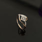 14K Gold Diamond Trinity Cluster Ring with IGI Certified 0.31 ct Diamonds, 1.928g Net Gold