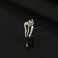 14K Gold Diamond Bypass Ring with IGI Certified 0.34 ct Diamonds, 2.712g Net Gold