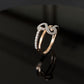 14K Gold Diamond Floral & Halo Ring with IGI Certified 0.35 ct Diamonds, 3.51g Net Gold