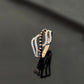 14K Gold Diamond & Accent Multi-Band Ring with IGI Certified 0.22 ct Diamonds, 3.71g Net Gold