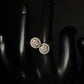 14K Gold Diamond Cluster & Halo Ring with IGI Certified 0.62 ct Diamonds, 4.586g Net Gold
