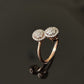 14K Gold Diamond Cluster & Halo Ring with IGI Certified 0.62 ct Diamonds, 4.586g Net Gold