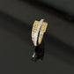 14K Gold Diamond Cluster Ring with IGI Certified 0.58 ct Diamonds, 4.874g Net Gold