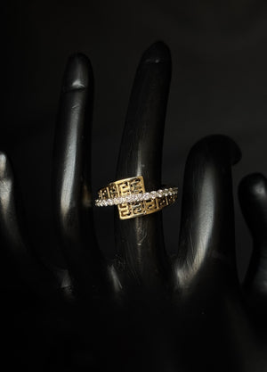 14K Gold Diamond Cluster Ring with IGI Certified 0.58 ct Diamonds, 4.874g Net Gold