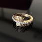 14K Gold Diamond Cluster Ring with IGI Certified 0.58 ct Diamonds, 4.874g Net Gold