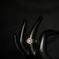 14K Gold Diamond Floral Ring with IGI Certified 0.25 ct Diamonds, 1.01g Net Gold