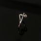14K Gold Diamond Floral Ring with IGI Certified 0.25 ct Diamonds, 1.01g Net Gold