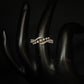 14K Gold Diamond Bypass Ring with IGI Certified 0.41 ct Diamonds, 3.008g Net Gold