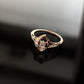 14K Gold Diamond Bypass Ring with IGI Certified 0.19 ct Diamonds, 1.562g Net Gold