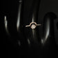 14K Gold Diamond Heart Cluster Ring with IGI Certified 0.38 ct Diamonds, 2.054g Net Gold