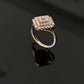 14K Gold Diamond Pave Statement Ring with IGI Certified 0.79 ct Diamonds, 4.072g Net Gold