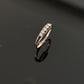 14K Gold Diamond Bypass Ring with IGI Certified 0.16 ct Diamonds, 1.278g Net Gold