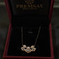 14K Gold Diamond Mangalsutra with Floral Pendant , IGI Certified 0.43 ct Diamonds, 4.856g Net Gold