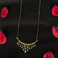 14K Gold Diamond Mangalsutra with Cascading Sparkle , IGI Certified 0.36 ct Diamonds, 4.864g Net Gold